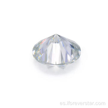 Diamante de moissanite de corte brillante redondo